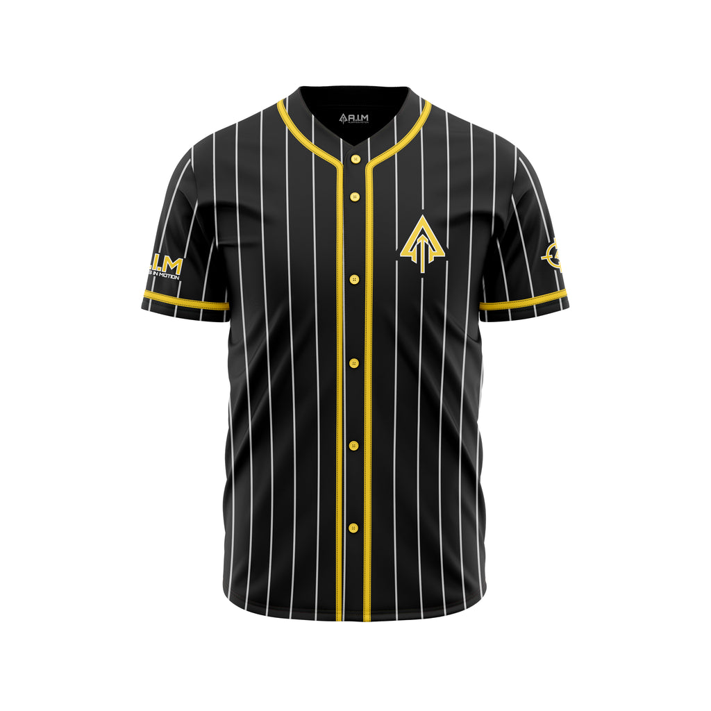AIM Pro Jersey - Black & Yellow