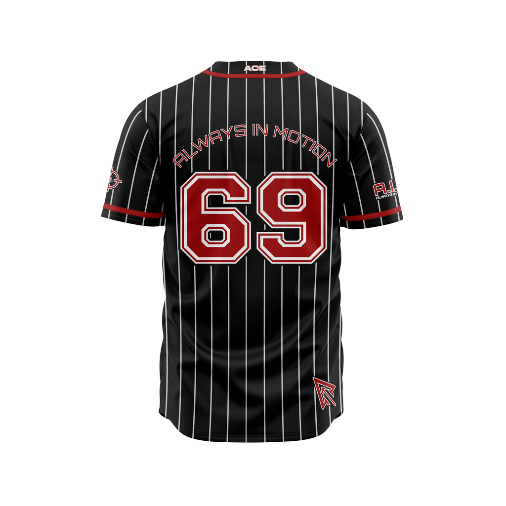AIM Pro Jersey - Black & Red