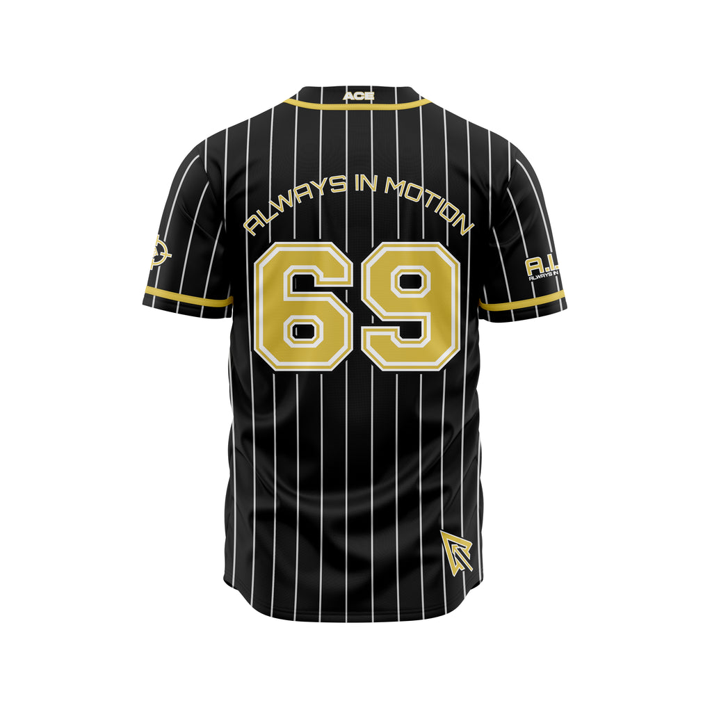 AIM Pro Jersey - Black & Yellow